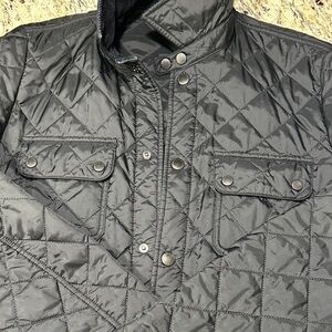 Barbour Men's Quilted Jacket - Dark Gray